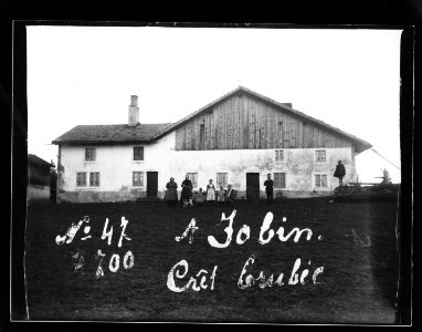 ArCJ - Les Bois, Crêt brûlé, Maison - 137 J 1986 a