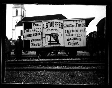ArCJ - Les Bois, A. Stauffer, La Chaux-de-Fonds - 137 J 1523 a