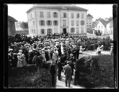ArCJ - Les Bois, Cérémonie - 137 J 1718 a