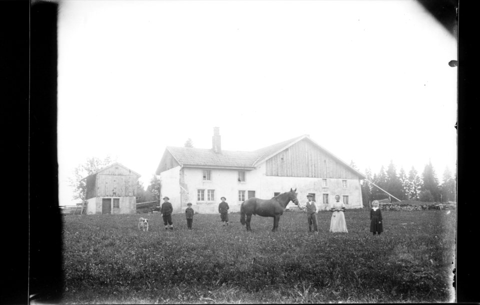 ArCJ - Les Bois, Crêt brûlé, Maison - 137 J 1311 b