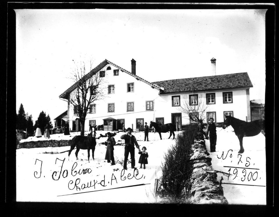 ArCJ - Les Bois, La Chaux d'Abel, Maison - 137 J 1942 a