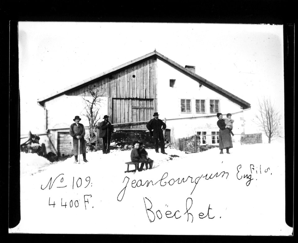 ArCJ - Les Bois, Le Boéchet, Maison - 137 J 2334 a