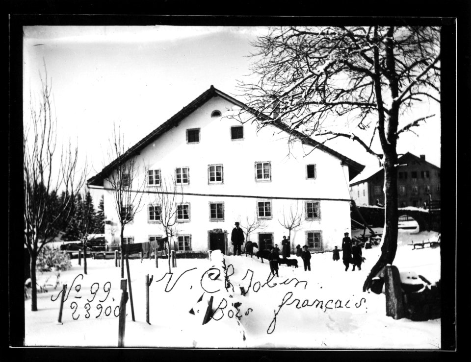 ArCJ - Les Bois, Le Bois Français, Maison - 137 J 2099 a