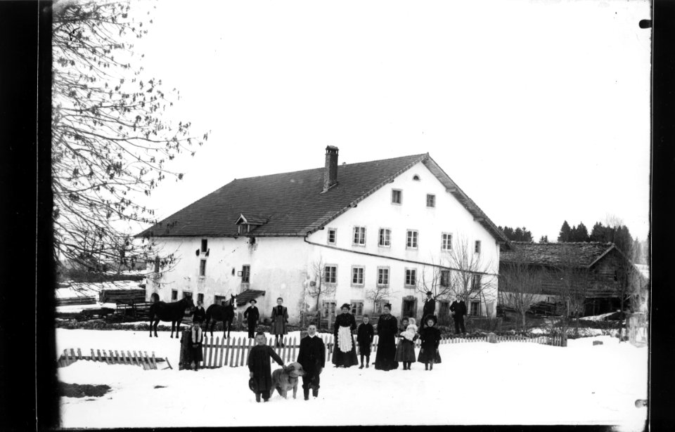 ArCJ - Les Bois, Le Bois Français, Maison famille Jobin - 137 J 365 b