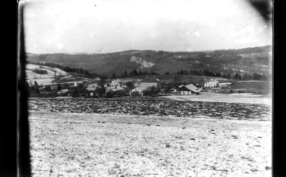 ArCJ - Les Bois, Le Cerneux Godat, Vue générale - 137 J 1258 b
