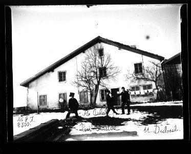 ArCJ - Les Bois, Le Peu Claude, Maison - 137 J 2111 a