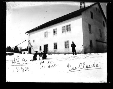ArCJ - Les Bois, Le Peu Claude, Maison - 137 J 2166 a
