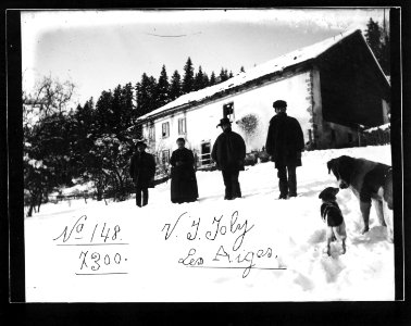 ArCJ - Les Bois, Les Aidges, Maison - 137 J 1960 a