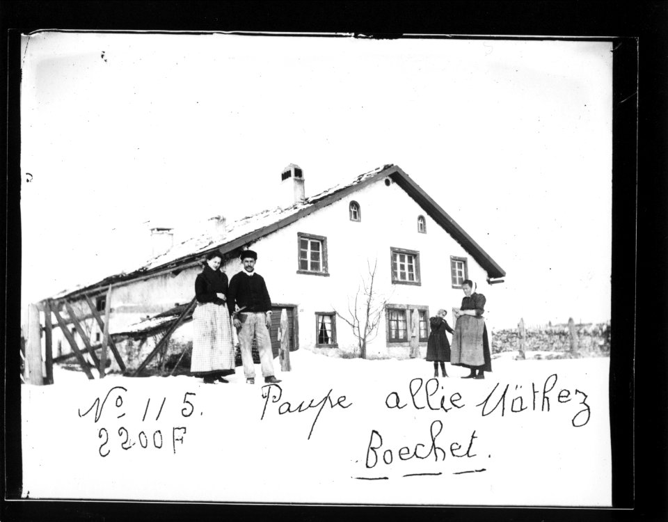 ArCJ - Les Bois, Le Boéchet, Maison - 137 J 2401 a