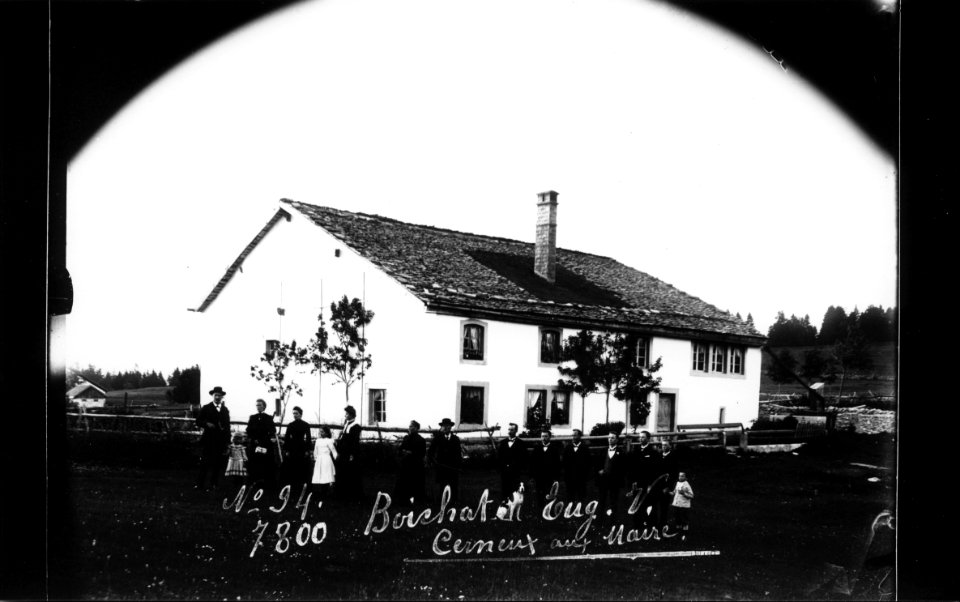 ArCJ - Les Bois, Le Cerneux au Maire, Maison - 137 J 1203 b