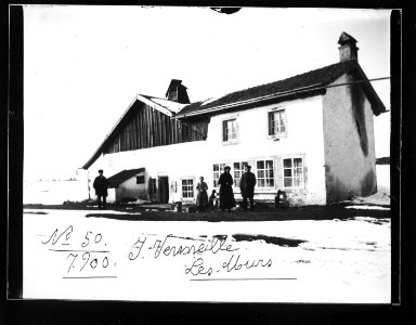 ArCJ - Les Bois, Les Murs, Maison - 137 J 1872 a photo