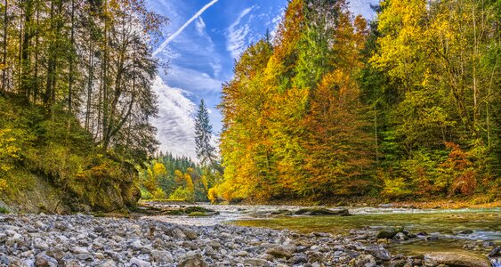 Beautiful hiking alpine photo