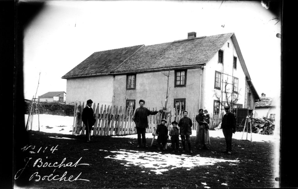 ArCJ - Les Bois, Le Boéchet, Maison - 137 J 1277 b
