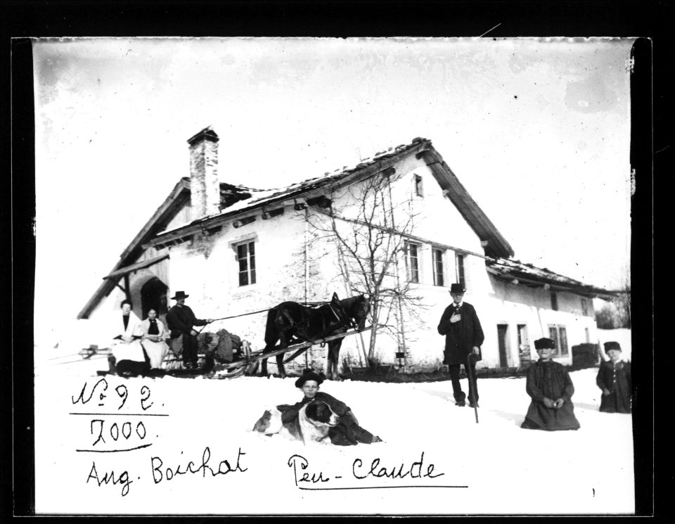 ArCJ - Les Bois, Le Peu Claude, Maison - 137 J 2159 a
