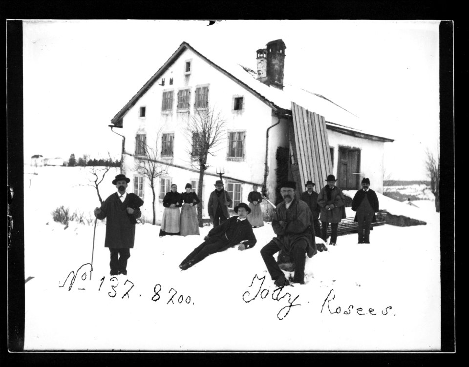 ArCJ - Les Bois, Les Rosées, Maison - 137 J 2069 a