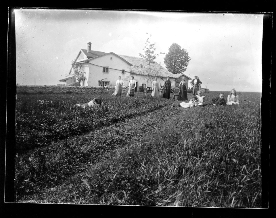 ArCJ - Les Bois, Le Peu Claude, Chez Jean Boichat - 137 J 1527 a