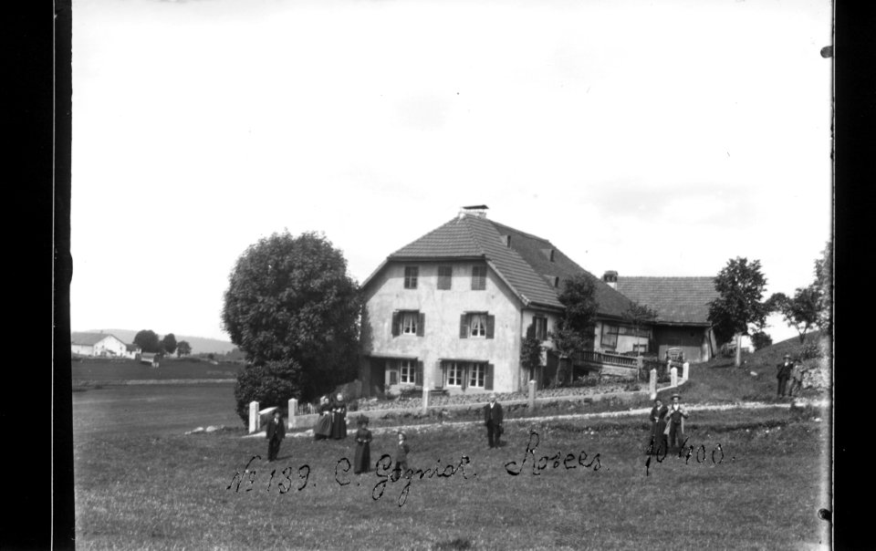 ArCJ - Les Bois, Les Rosées, Maison - 137 J 1278 b