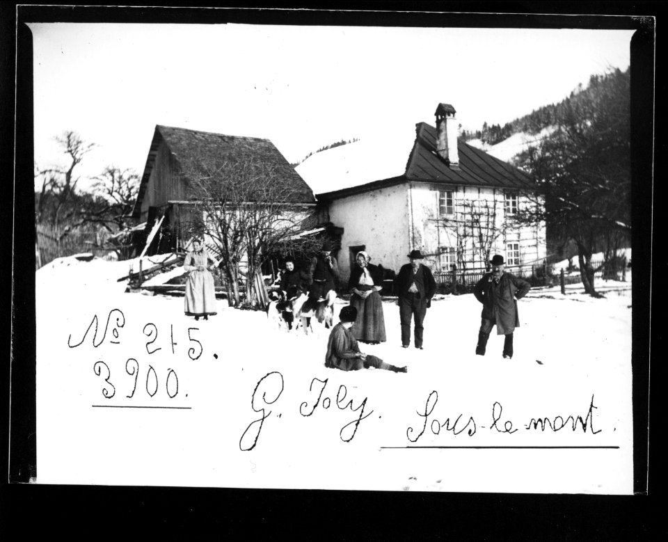 ArCJ - Les Bois, Sous le Mont, Maison - 137 J 2058 a