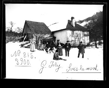 ArCJ - Les Bois, Sous le Mont, Maison - 137 J 2058 a