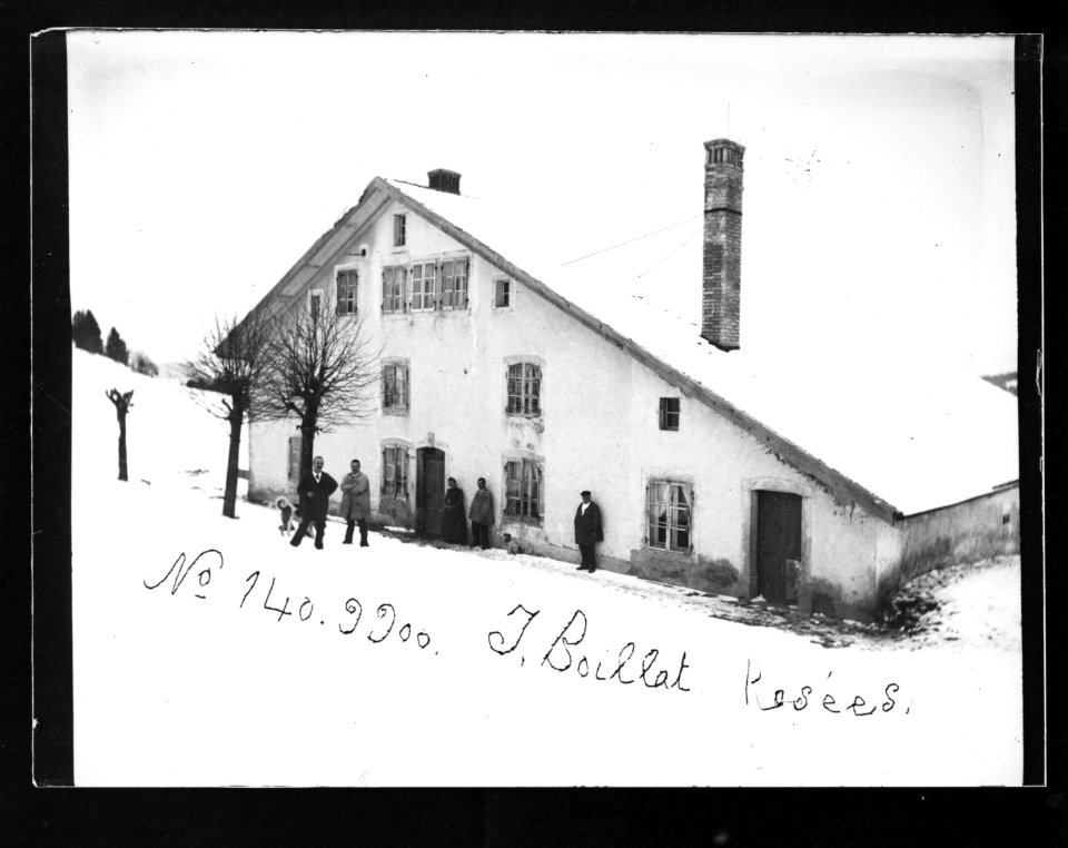 ArCJ - Les Bois, Les Rosées, Maison - 137 J 1977 a