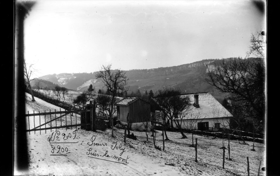 ArCJ - Les Bois, Sous le Mont, Maison - 137 J 1204 b