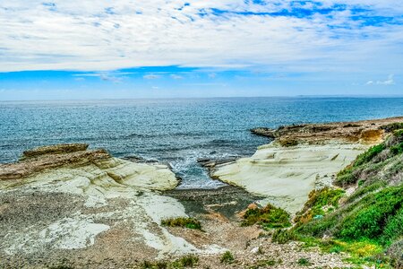 Travel beach landscape photo