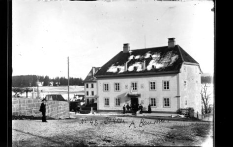 ArCJ - Les Bois, Maison Baume - 137 J 1276 b