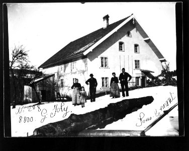 ArCJ - Les Bois, Sous le Mont, Maison - 137 J 2064 a