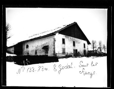 ArCJ - Les Bois, Sous les Rangs, Maison - 137 J 2230 a