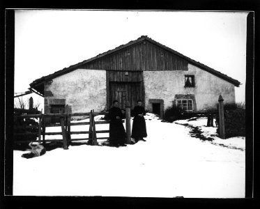 ArCJ - Les Bois, Sous les Rangs, Maison de Froidevaux, Eugène - 137 J 554 a