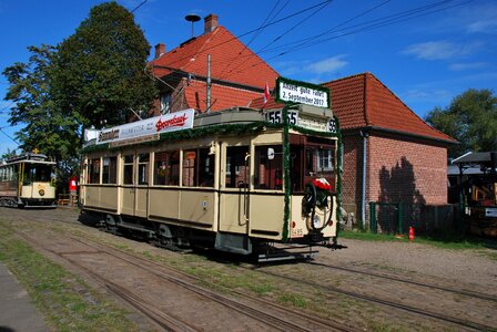 Gleise public means of transport rails photo