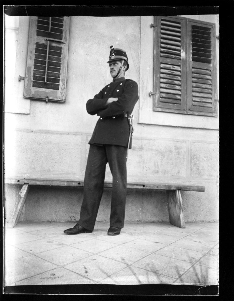 ArCJ - Militaire, casquette « 22 » - 137 J 1189 a