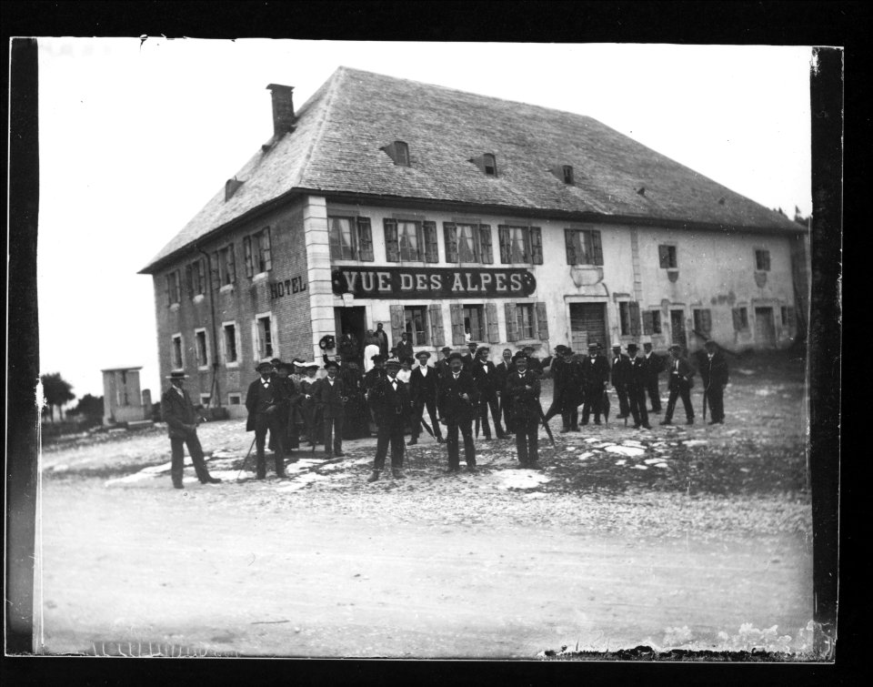 ArCJ - NE-La Chaux-de-Fonds, Vue des Alpes, Hôtel Vue des Alpes - 137 J 1537 a