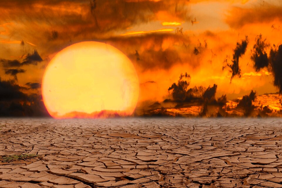 Desert clouds climate change