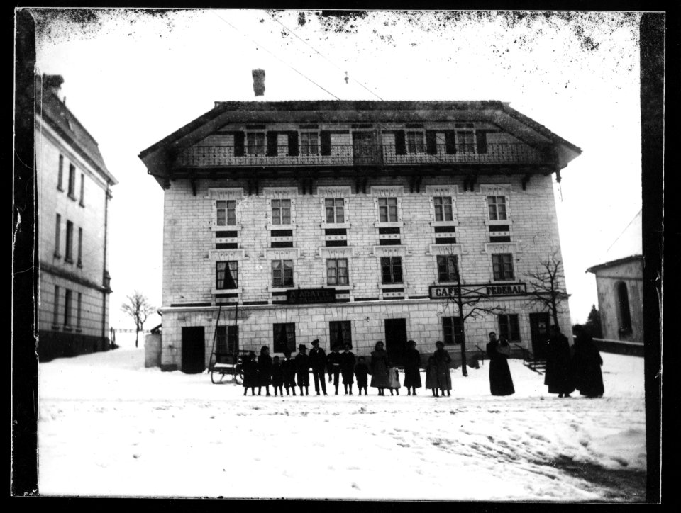 ArCJ - Saignelégier, Café Fédéral - 137 J 551 a