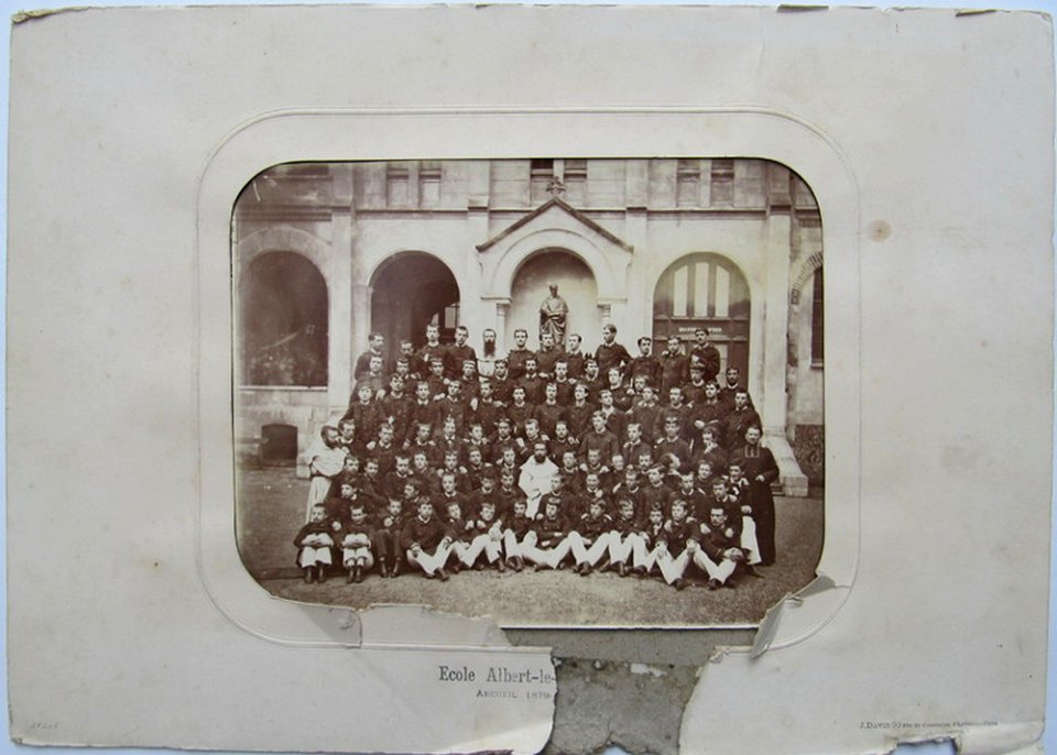 Arcueil, école Albert Le Grand (J. David, 1879-80) - 2