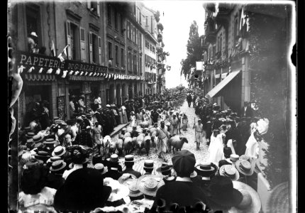 ArCJ - VD-Vevey, Cortège - 137 J 3071 a