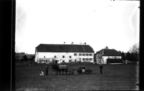 ArCJ - Sonvilier, La Chaux d'Abel, Deux maisons - 137 J 1321 b