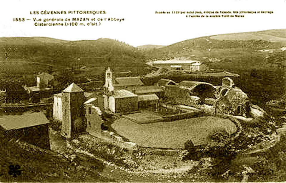 Ardèche Mazan et l'Abbaye cisterienne