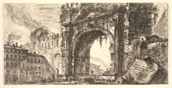 Arco di Rimino Fabbricato da Augusto