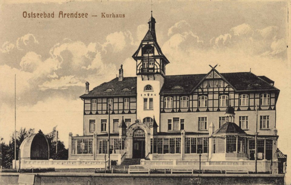 Arendsee, Ostseebad, Mecklenburg-Vorpommern - Kurhaus (Zeno Ansichtskarten)