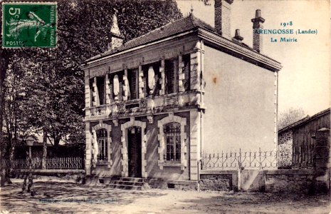 Arengosse (Landes) - La Mairie