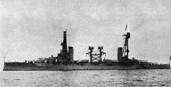 Argentine battleship Moreno in 1947