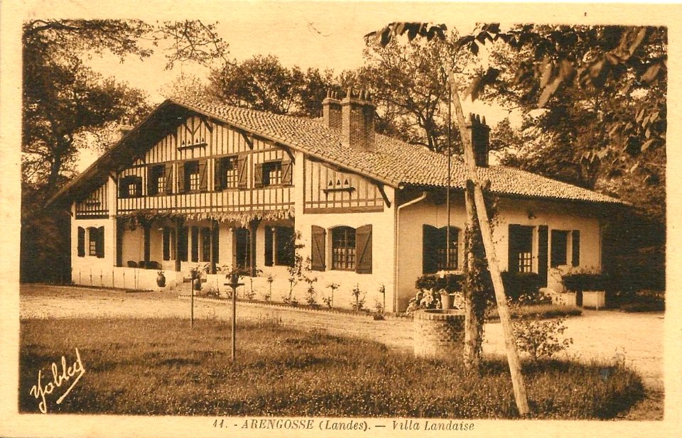 Arengosse (Landes) - villa landaise