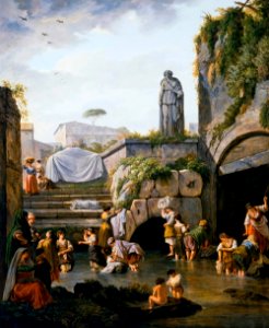 Arethusa's Fountain in Sicily (Syracuse)
