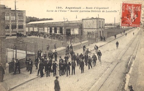 Argenteuil.Route d'Argenteuil