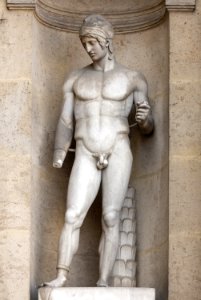 Ares Borghese Cour Carrée Louvre