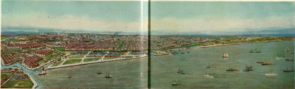 Argentina y sus grandezas (Vicente Blasco Ibáñez) (page 297 crop - Vista general de Buenos Aires)