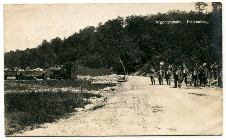 Argonnenbahn - Proviantzug