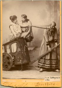Aristoteles, Nya teatern 1886. Rollporträtt - SMV - H2 078
